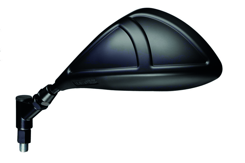 Bihr Universal Light spegel M10/125 - svart Figur 1