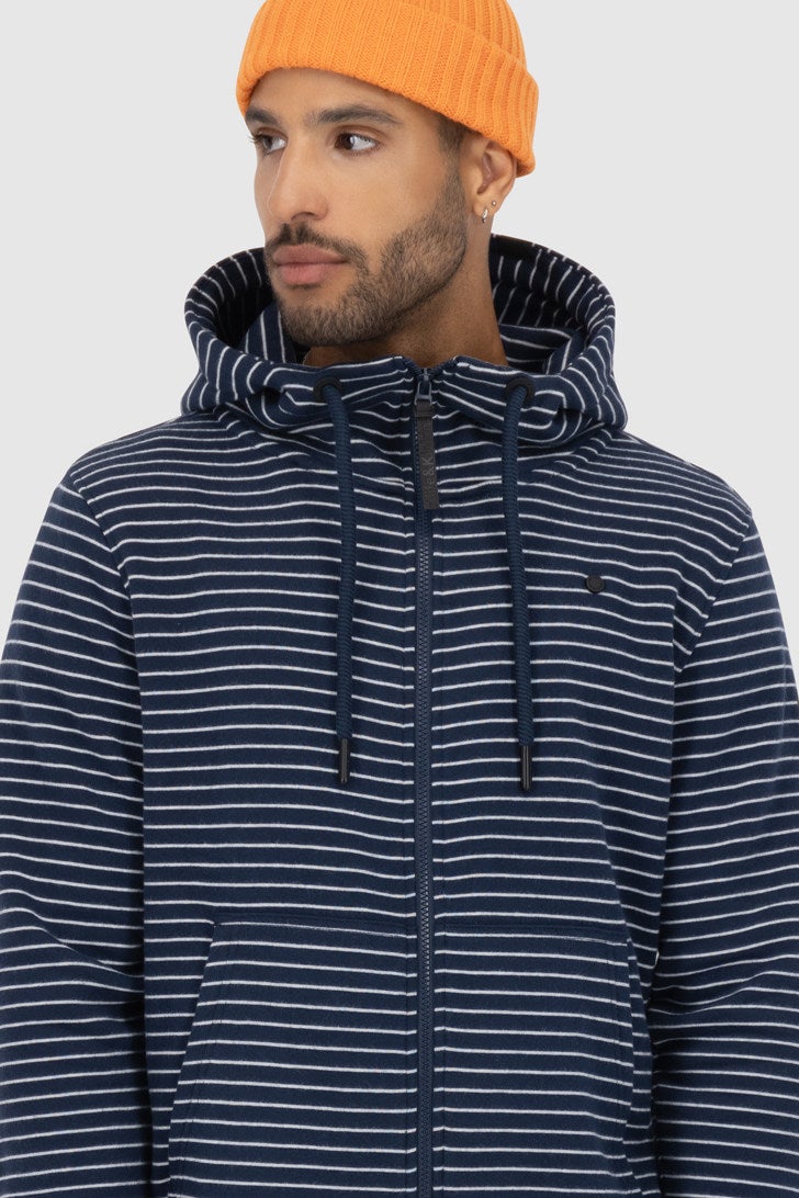 Alife And Kickin TrasherAK Z Zip Hoodie Zip Hoodie dark blue 2XL Figure 5