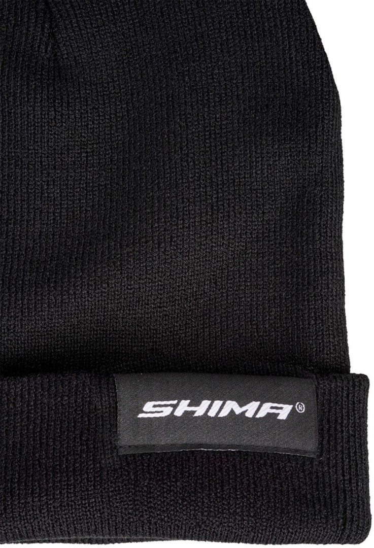 SHIMA Label Beanie negru Figura 3