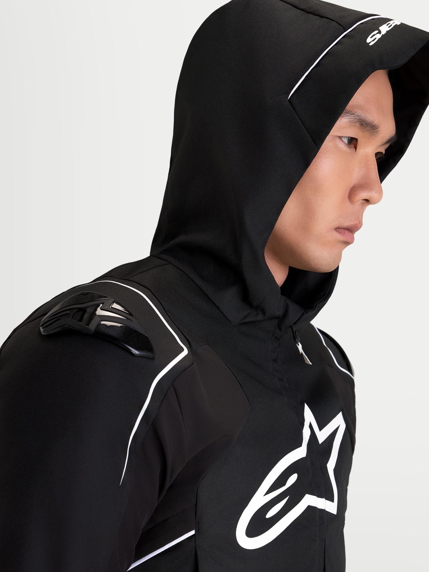 Alpinestars Zaca V2 waterproof Motorcycle Textile Jacket black/white 4XL Figure 9