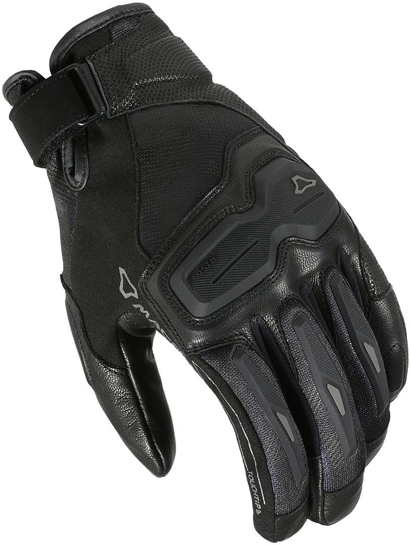 Macna Haros Motorrad Handschuhe schwarz L Abbildung 1