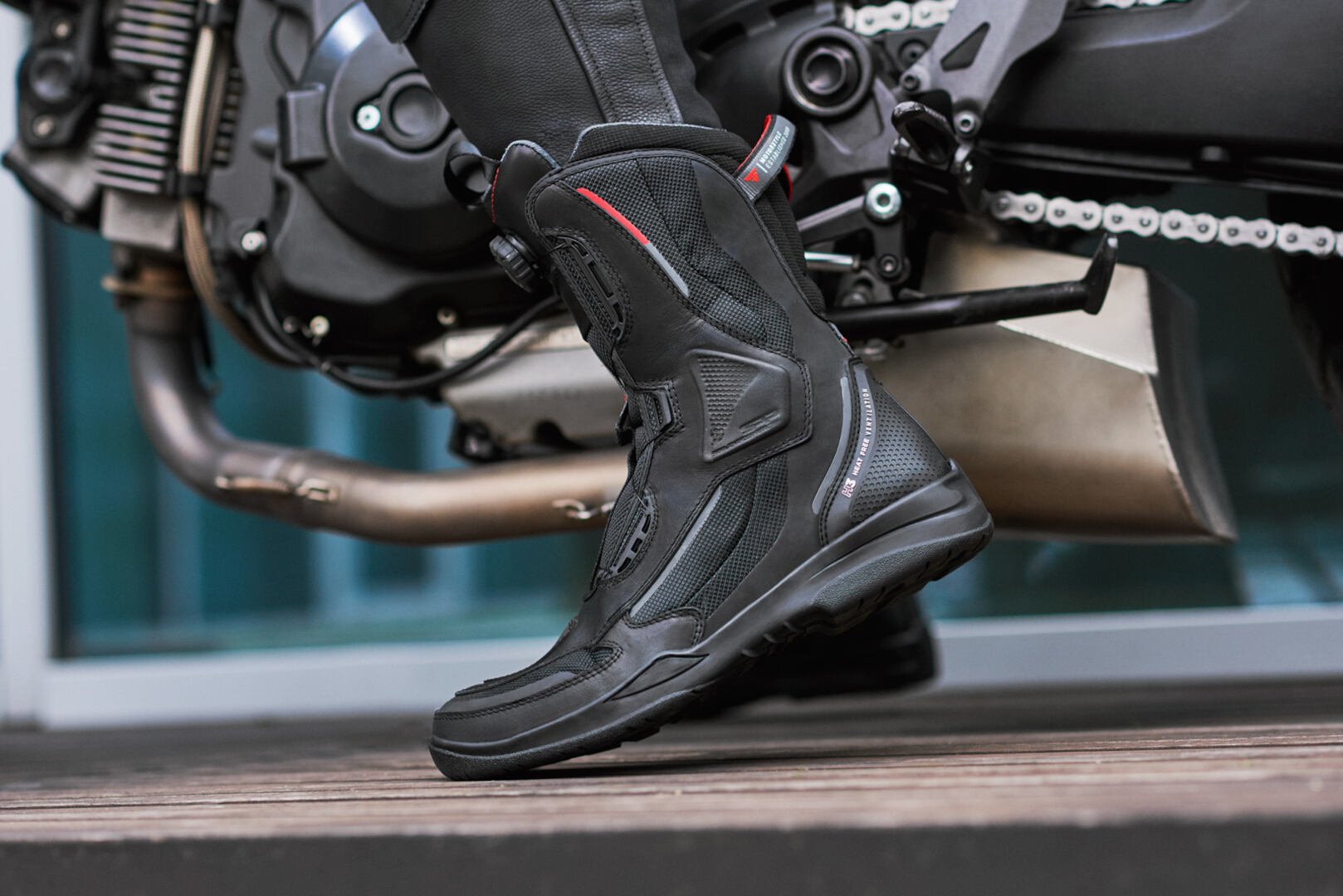 SHIMA Strato Motorrad Stiefel 45 Abbildung 5