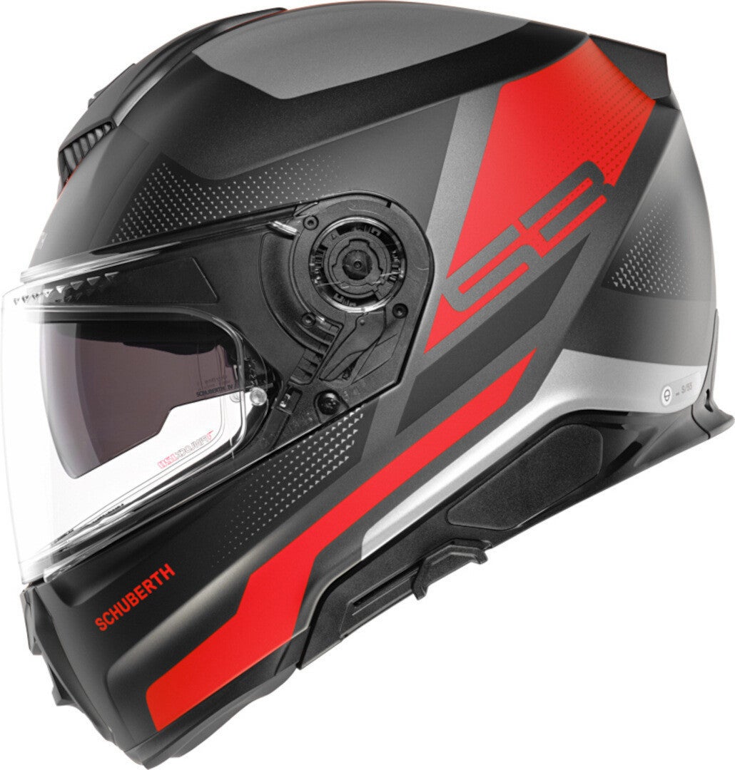 Schuberth S3 Daytona Helm antraciet/rood XXL (62/63) Figuur 3