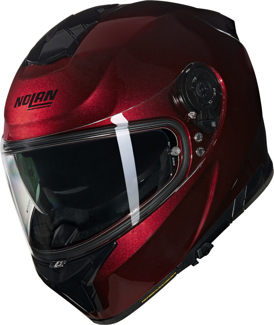 Nolan N80-8 Classico Nobile N-Com Casco rosso XL (62) Figura 1