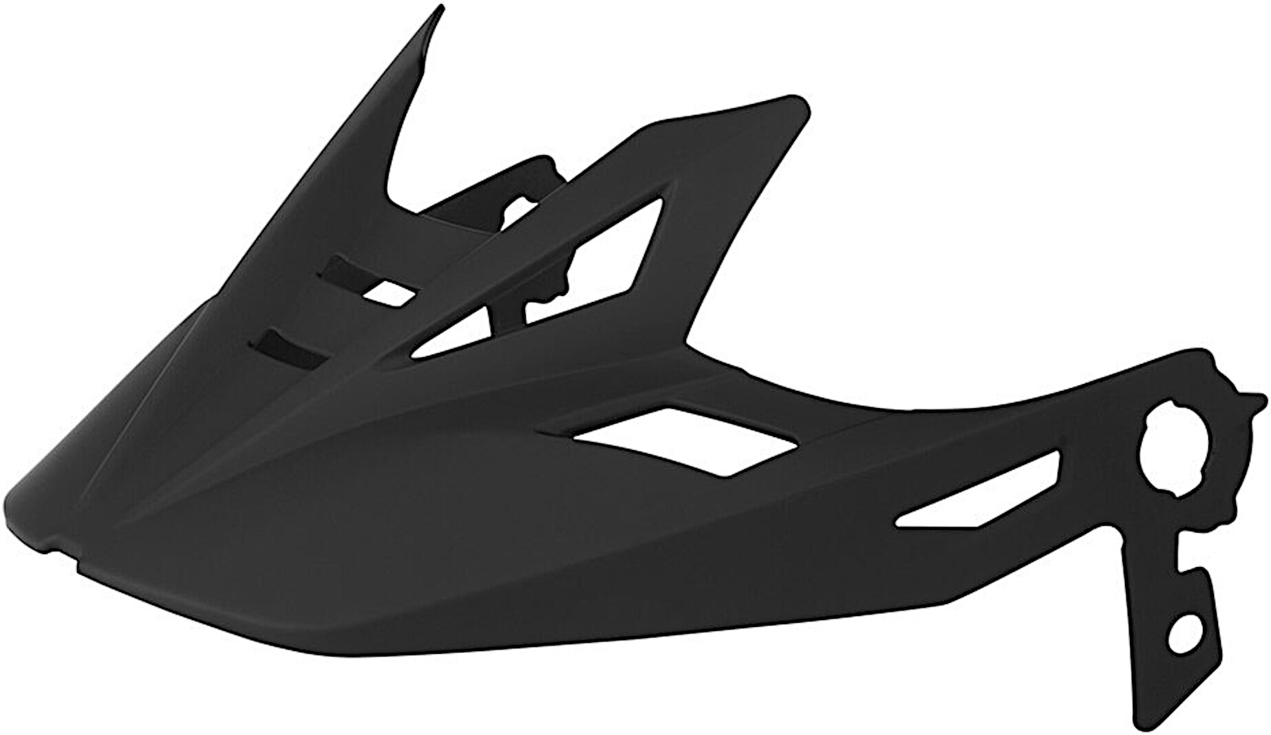 Icon Airflite Vârful Casca Black matt Figura 1