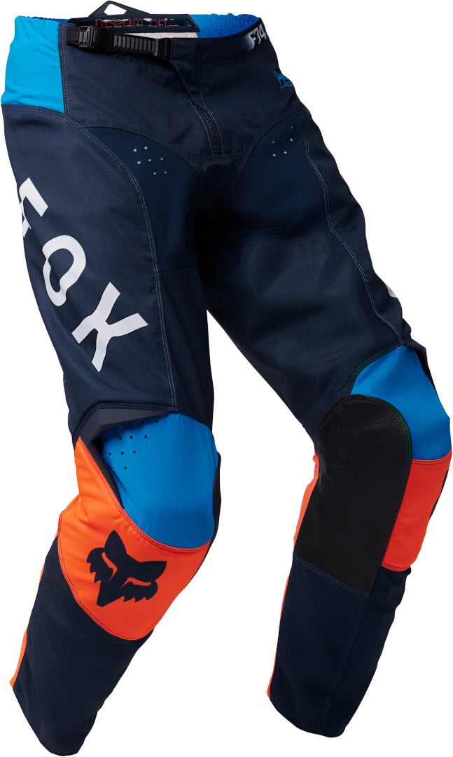 FOX 180 Race Spec Motocross Hose gelb/blau 36 Abbildung 3
