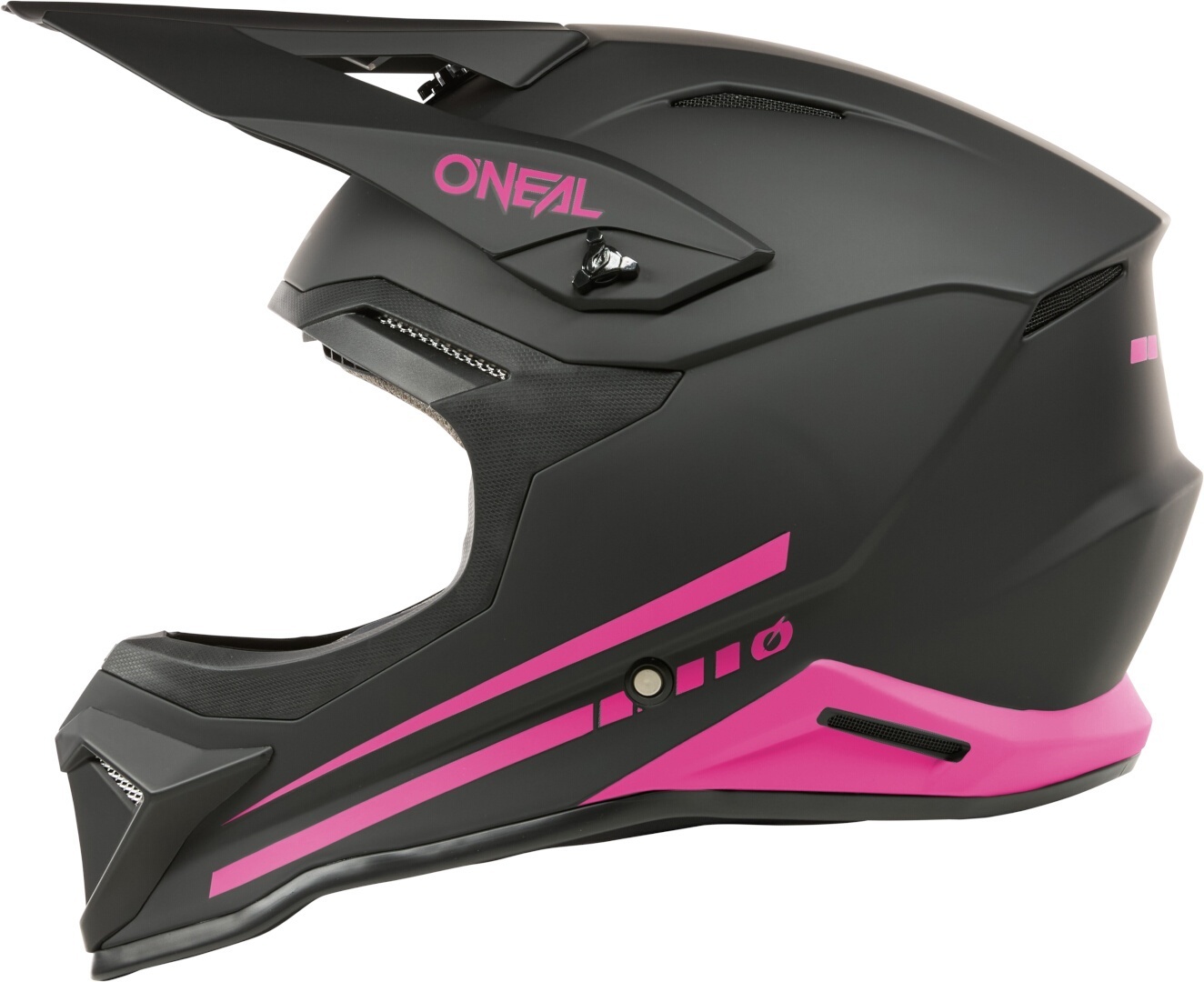 Oneal 1SRS Solid Motocross Helmet black matt S Figure 6