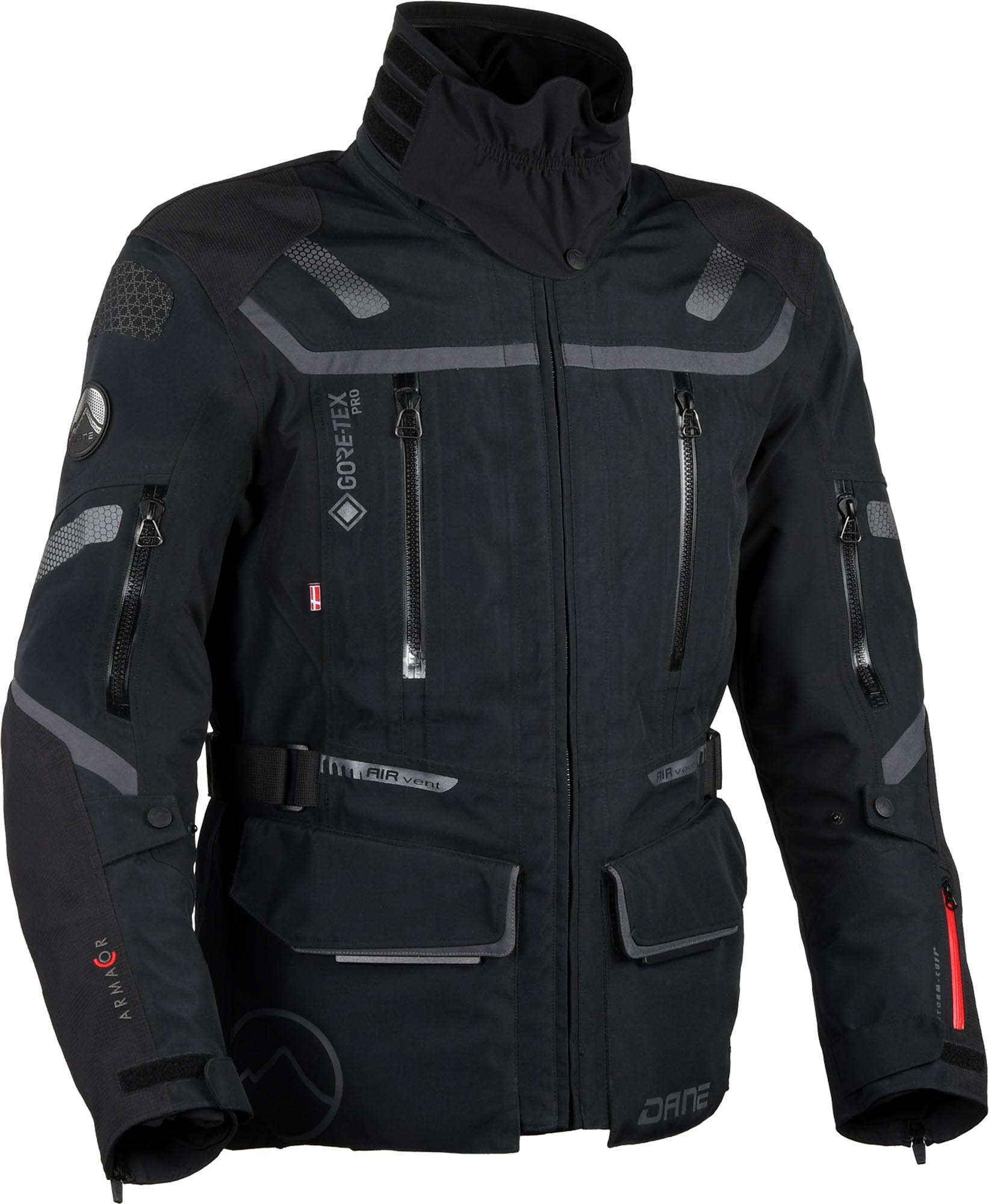 DANE Nimbus 3 Gore-Tex Pro waterproof Motorcycle Jacket black 4XL Figure 3