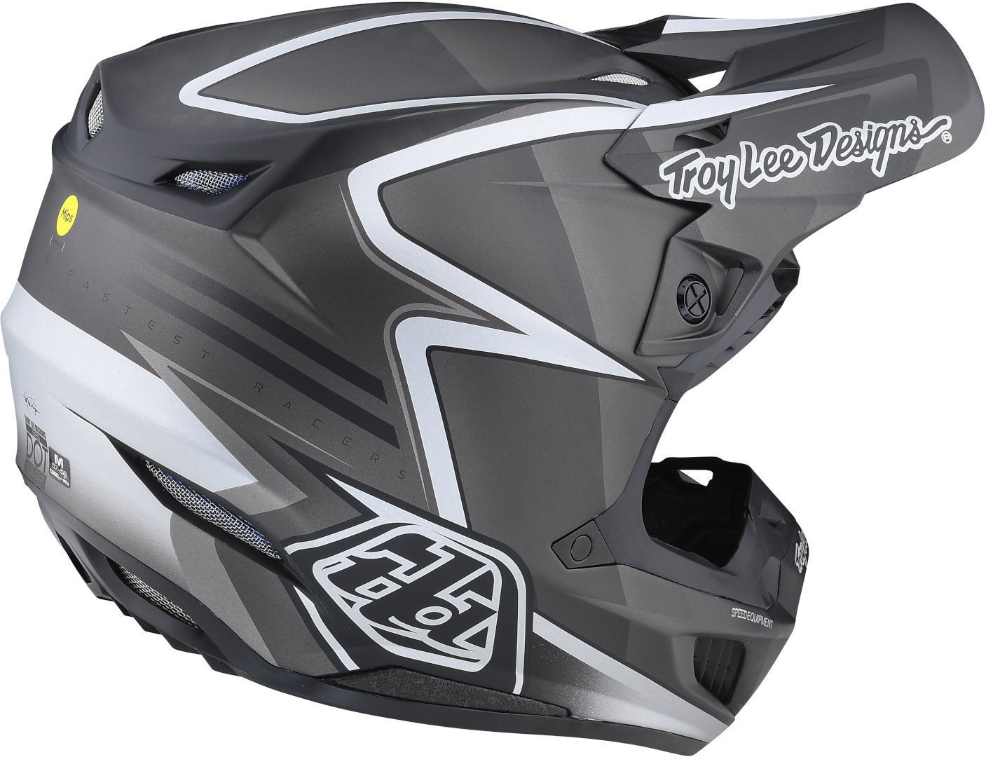 Troy Lee Designs SE5 MIPS Carbon Lines Casco Motocross nero opaco XL (60/61) Figura 6