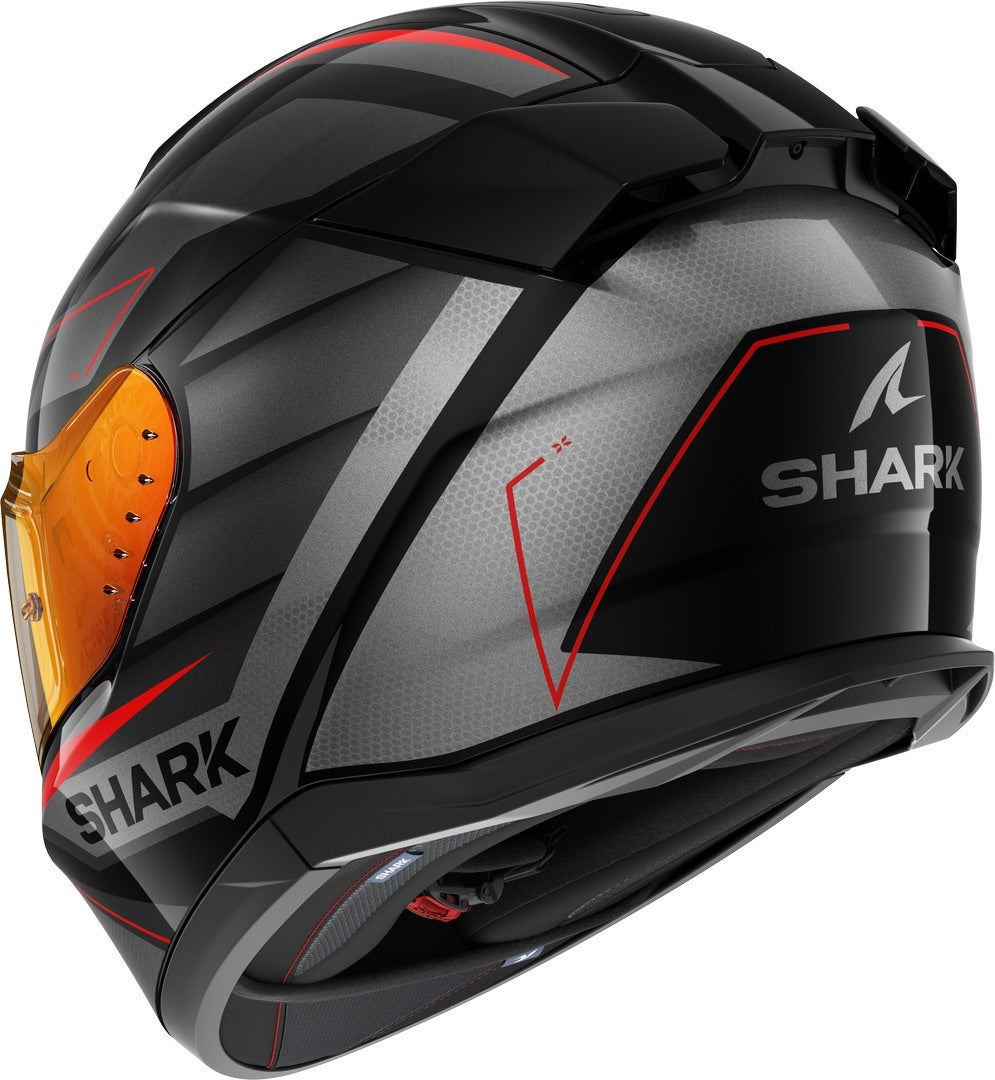 Shark D-Skwal 3 Sizler Helm schwarz/grau/rot S (55/56) Abbildung 3