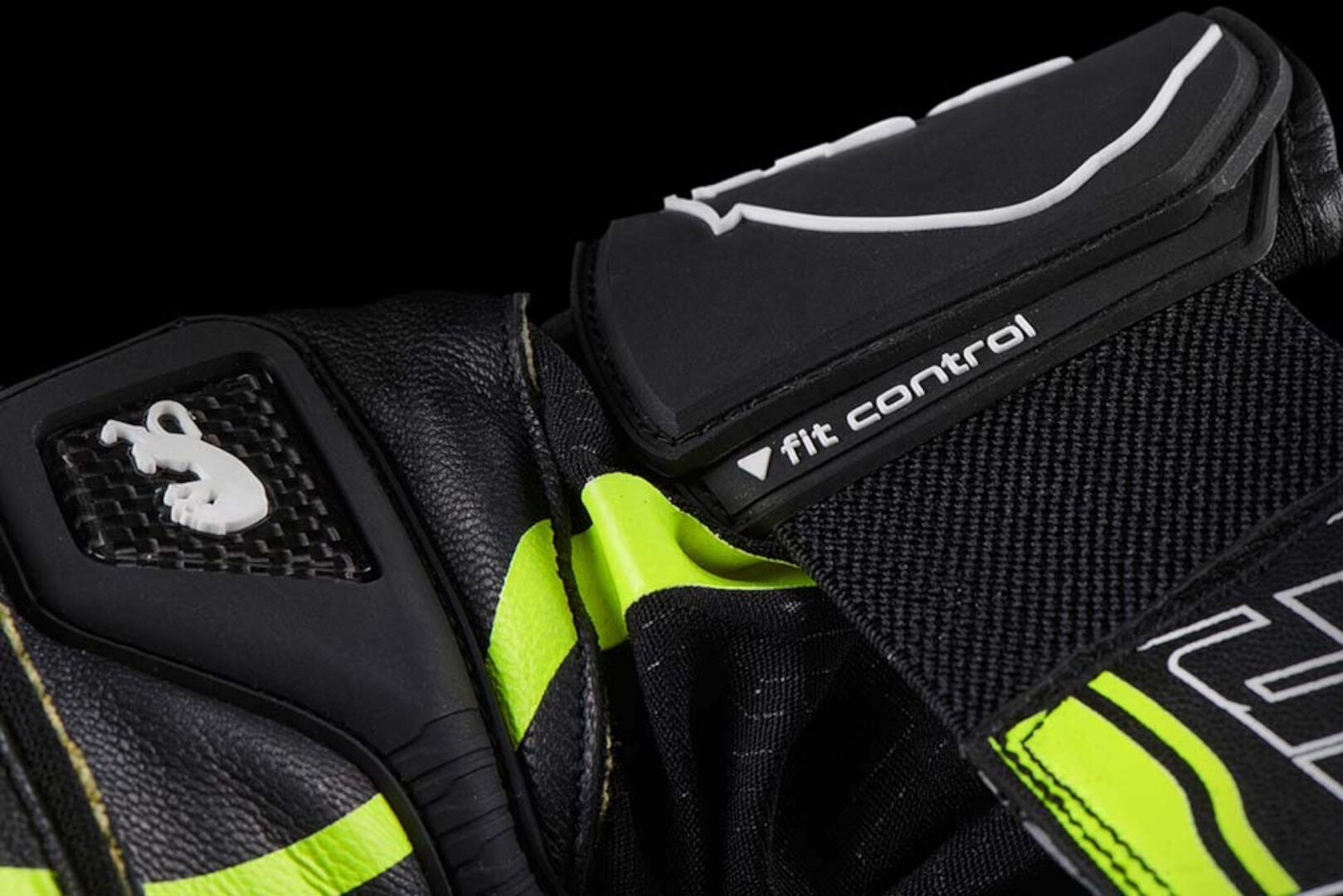 Furygan Styg20 Built With Kevlar® Mănuși de motocicletă Negru/Alb/Galben-Neon S Figura 4