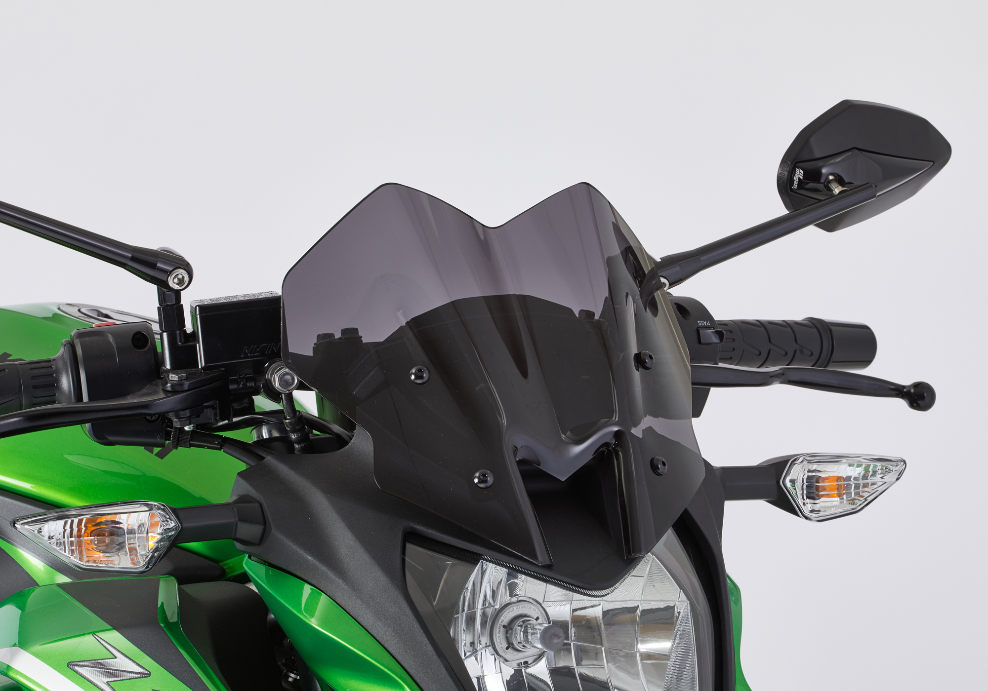Plasă ERMAX pentru bicicletă goală Sticlă acrilică (PMMA) Figura 1