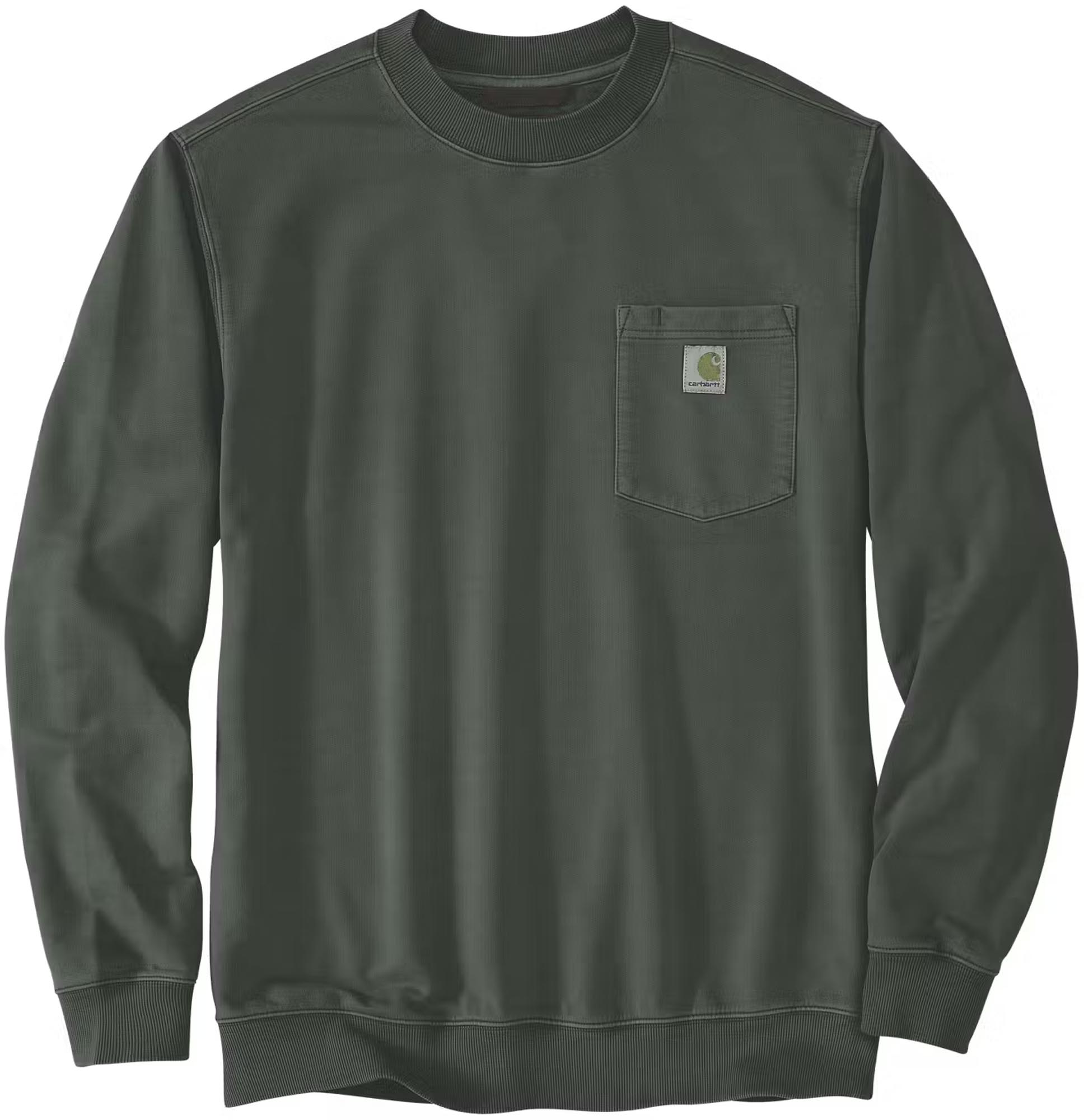 Carhartt Durham Garment Dyed Crewneck Moletom Verde escuro M Figura 1