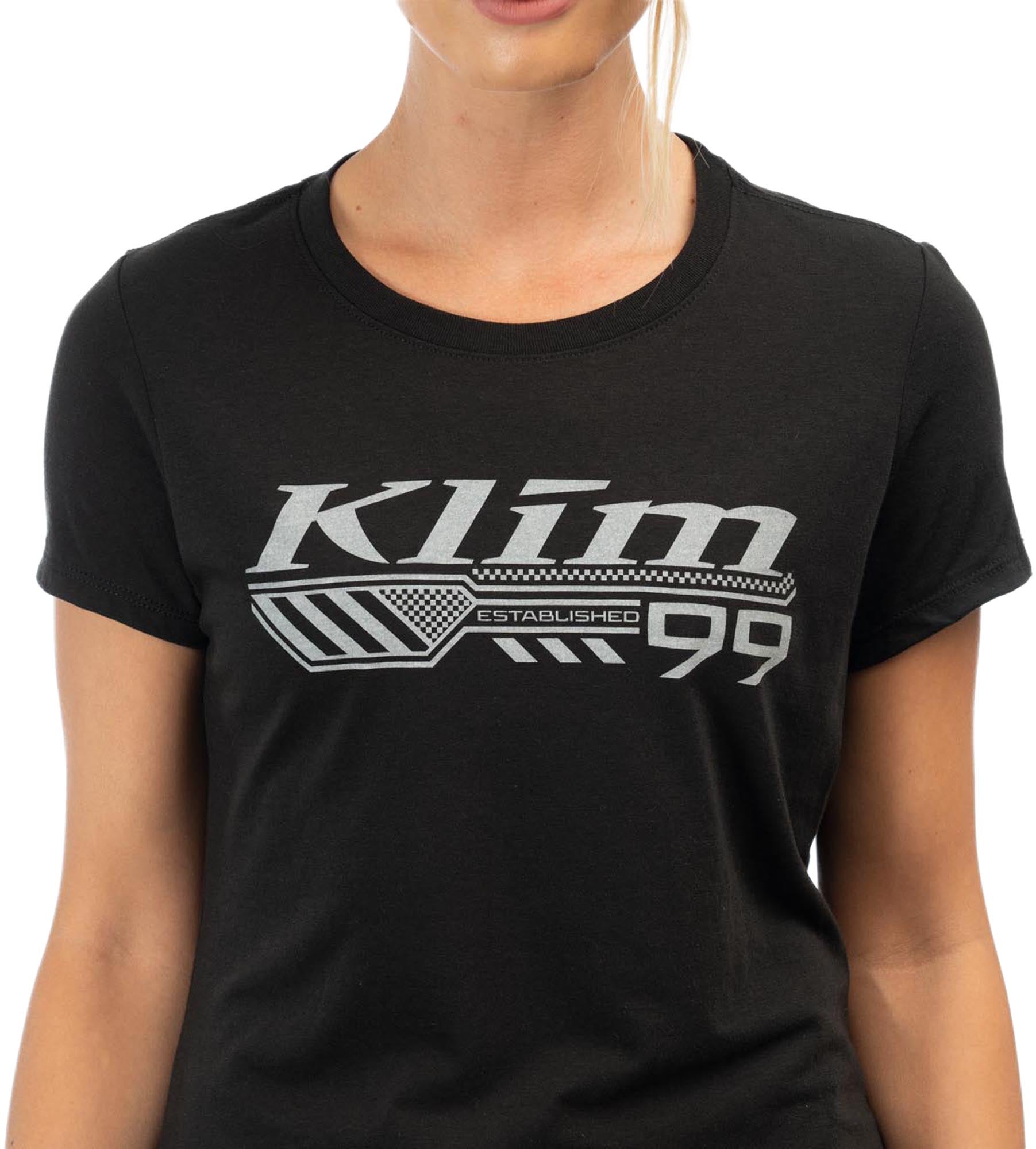 Klim Foundation Tri-Blend Tričko pro dámy černá XS Obrázek 2