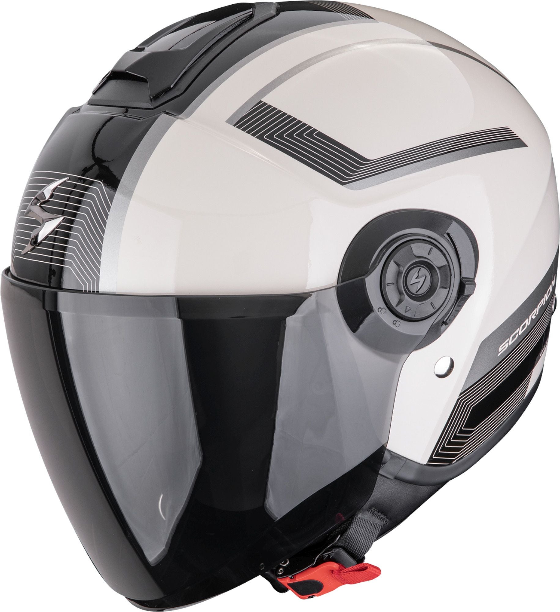 Scorpion Exo-City II Cosmos Casque ouvert Blanc/Noir XXL (62/63) Figure 1