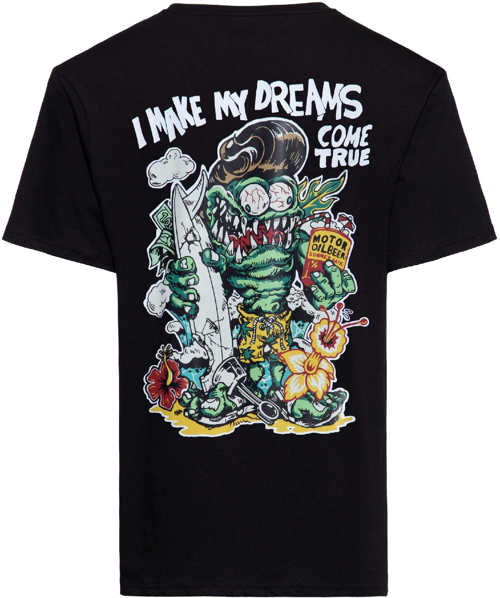 King Kerosin I Make My Dreams T-Shirt schwarz/bunt M Abbildung 2