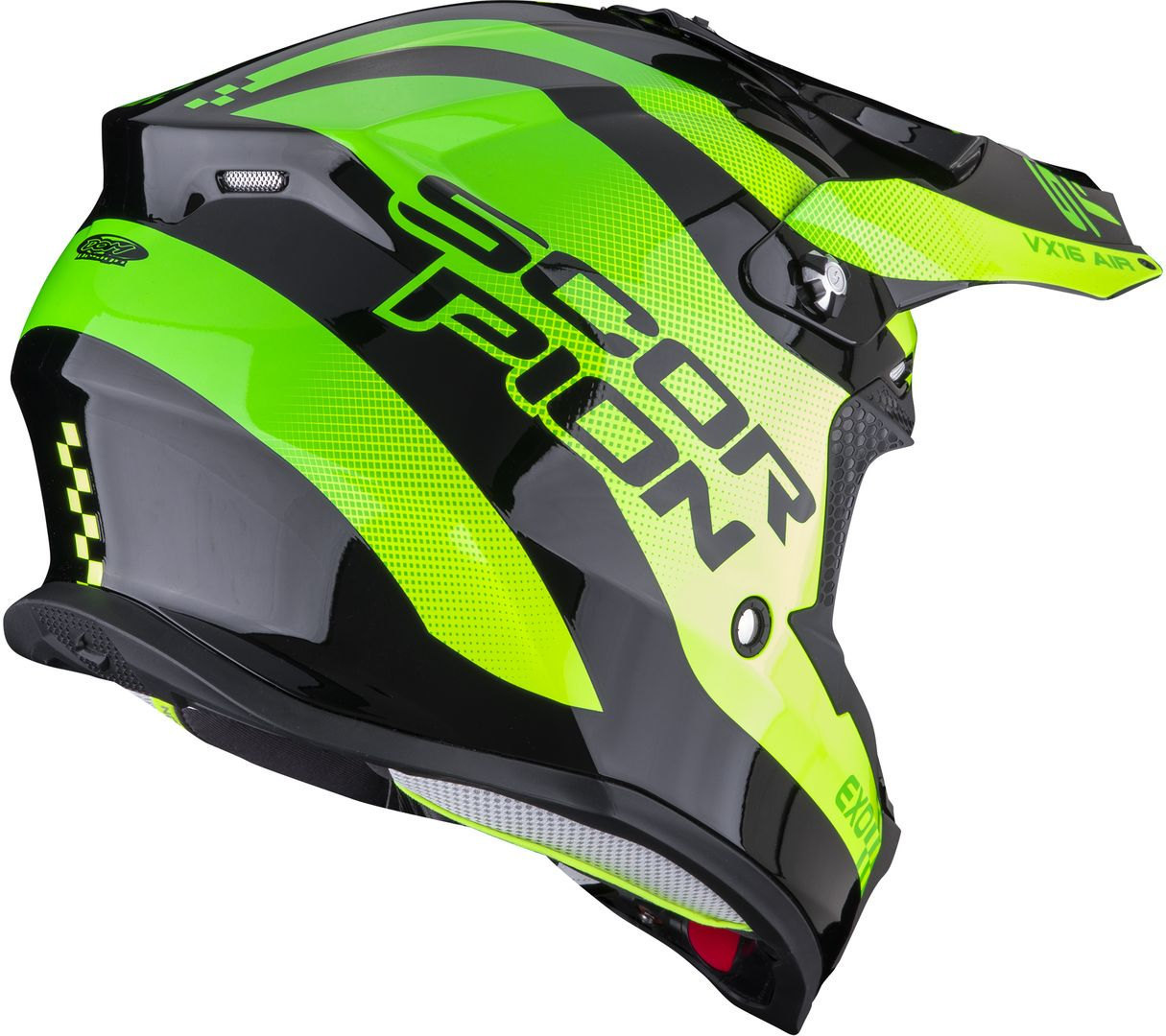 Scorpion VX-16 Air Soul Cască de motocross Negru/Verde XS (53/54) Figura 2