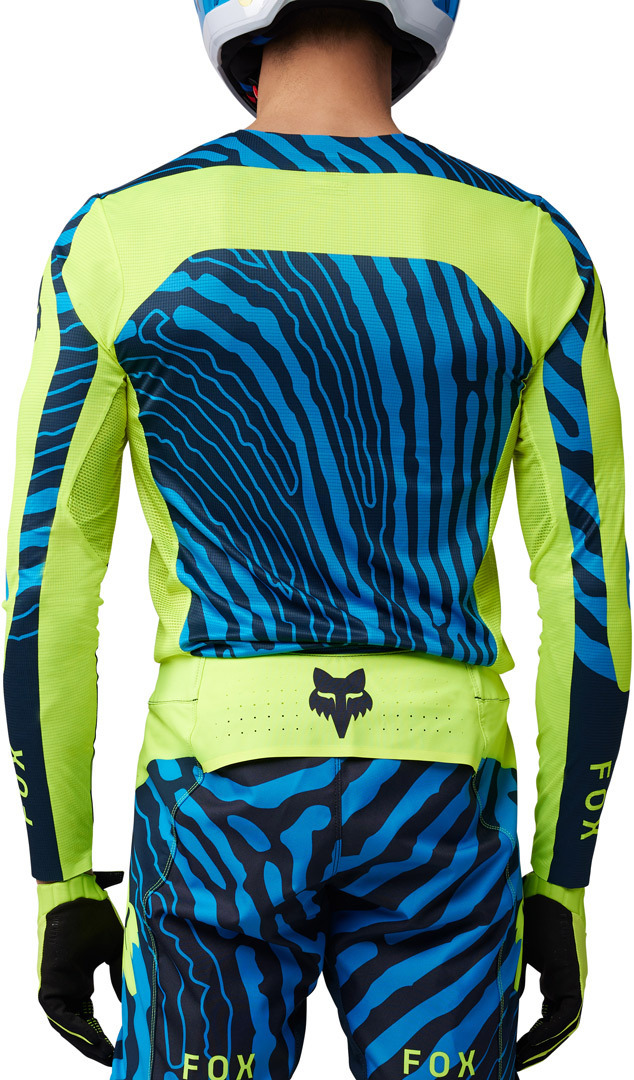 FOX Flexair Impression Motocross Jersey gelb L Abbildung 2