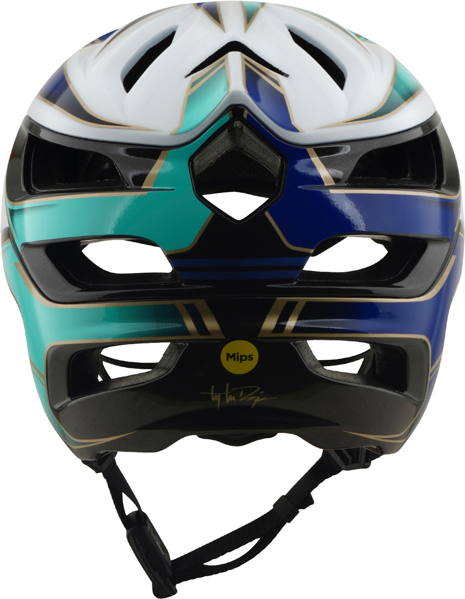 Troy Lee Designs A3 MIPS Electra Fietshelm wit/blauw/groen M-L (57/59) Figuur 5