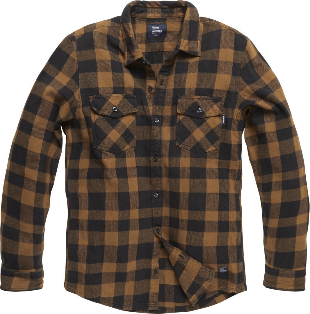 Vintage Industries Globe Heavyweight Shirt-image-1176638644