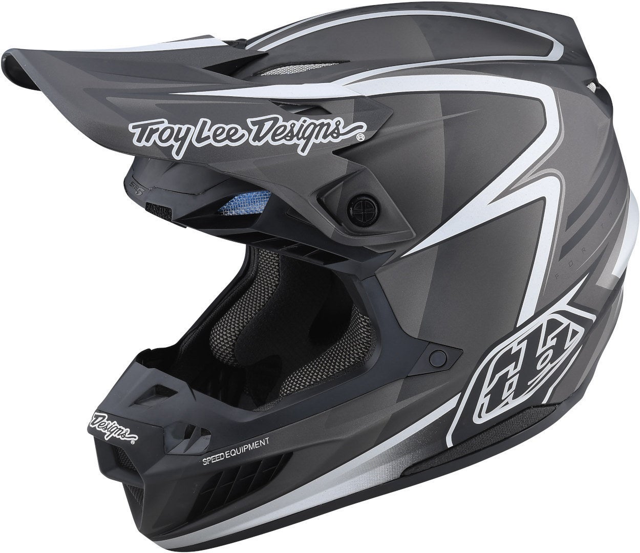 Troy Lee Designs SE5 MIPS Carbon Lines Casco Motocross nero opaco XL (60/61) Figura 3