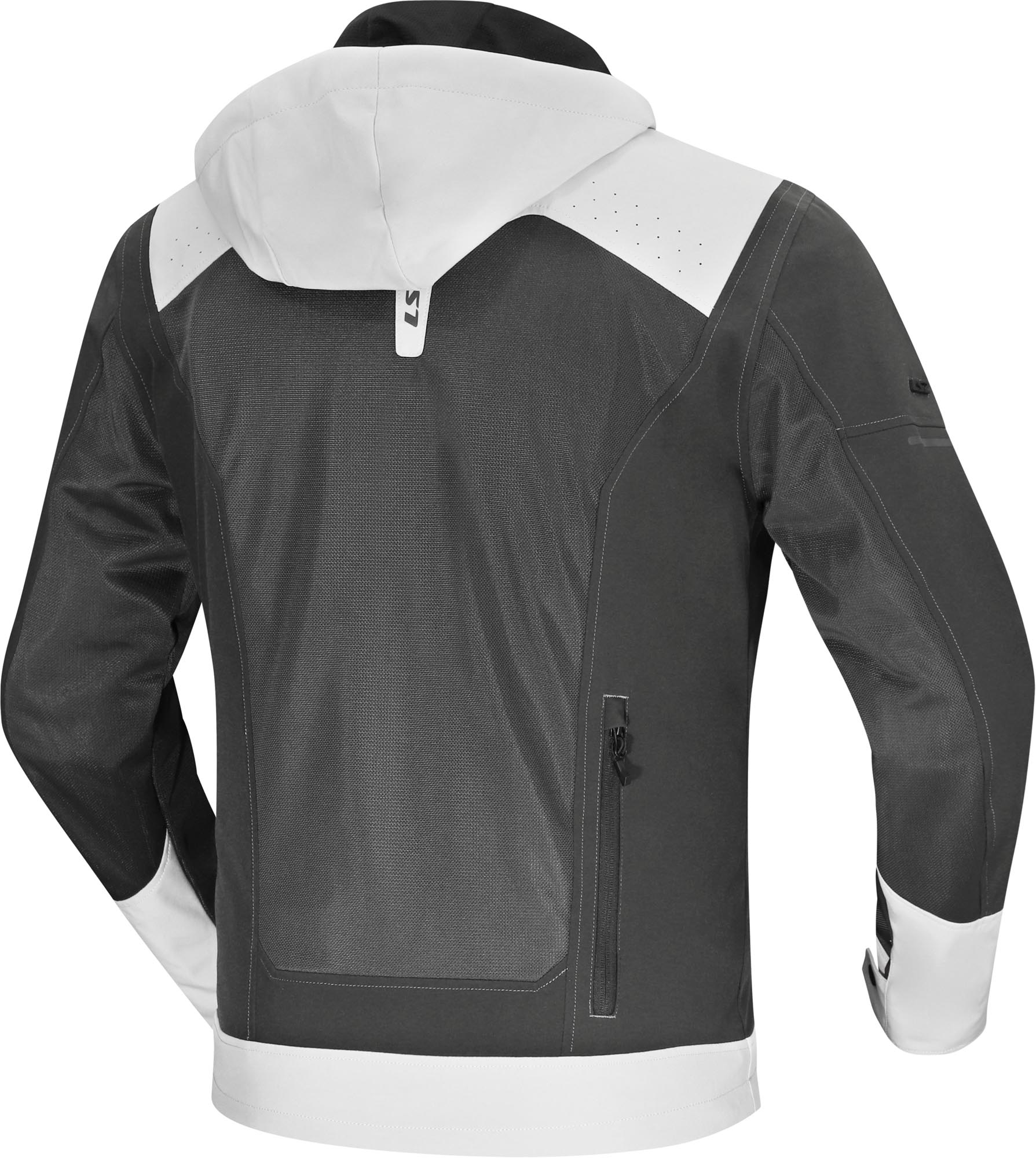 LS2 Bolton Air Veste textile moto imperméable Vert/Gris XL Figure 2