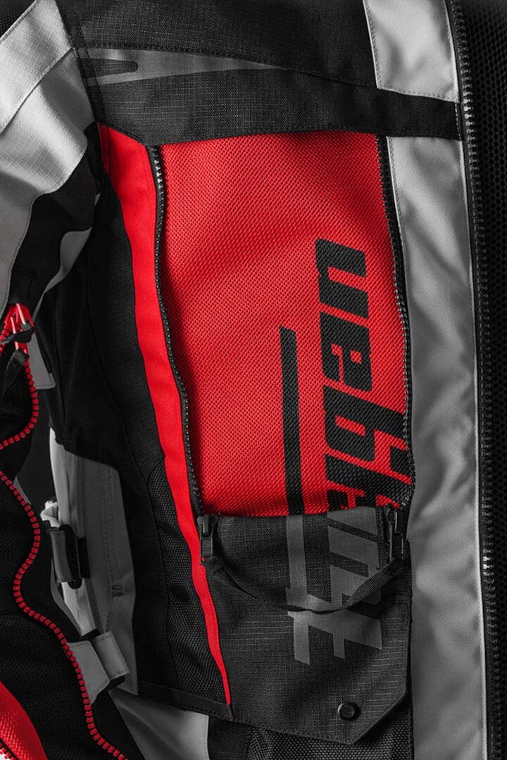 Furygan Montroc 3in1+ Kevlar Primaloft Motorcycle Textile Jacket black/white/red 3XL Figure 9