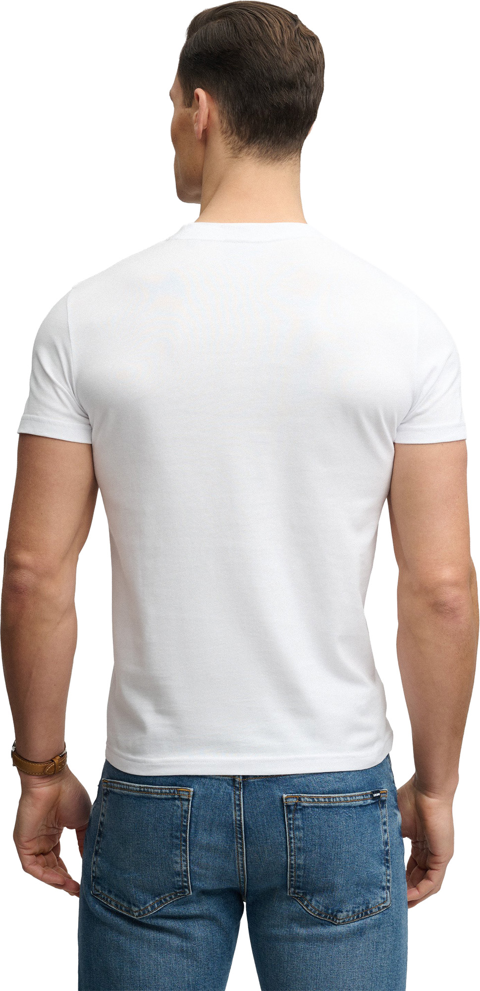 Superdry & Co Essential Company Logo T-Shirt weiß/orange M Abbildung 5