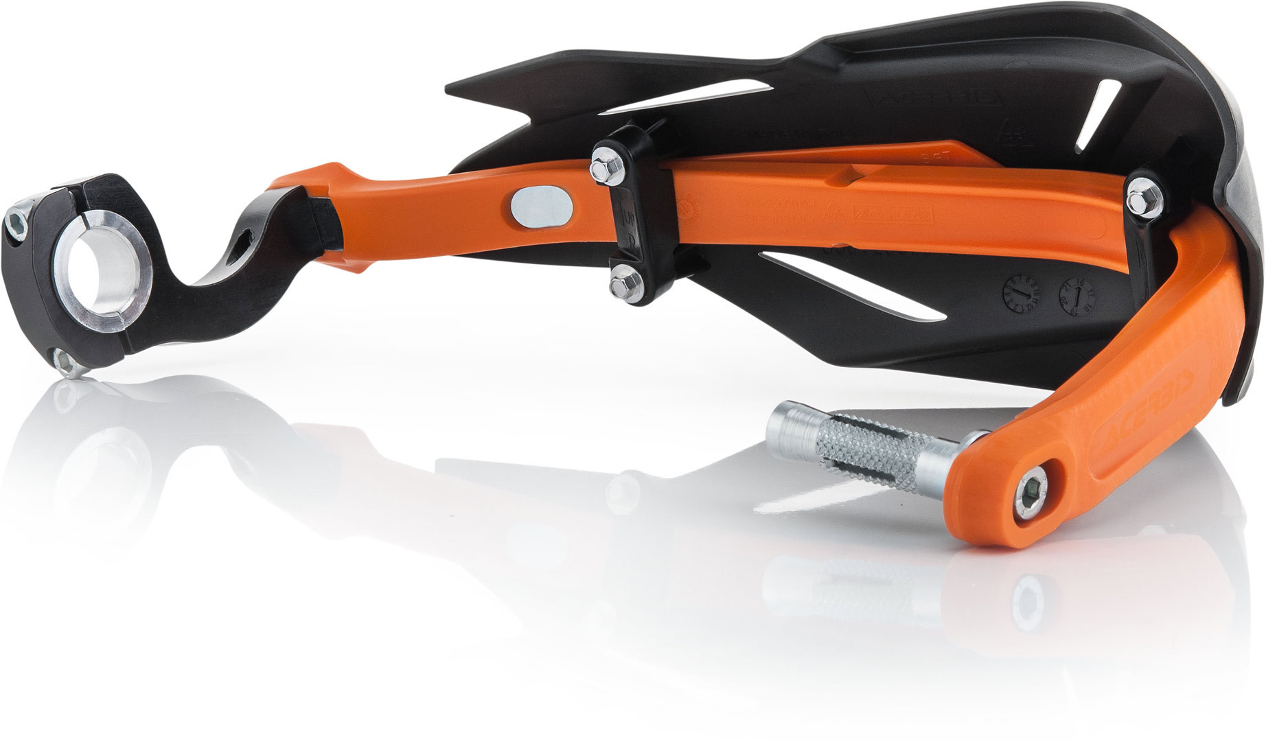Acerbis X-Factory Protecție pentru mână Negru/Portocaliu Figura 2