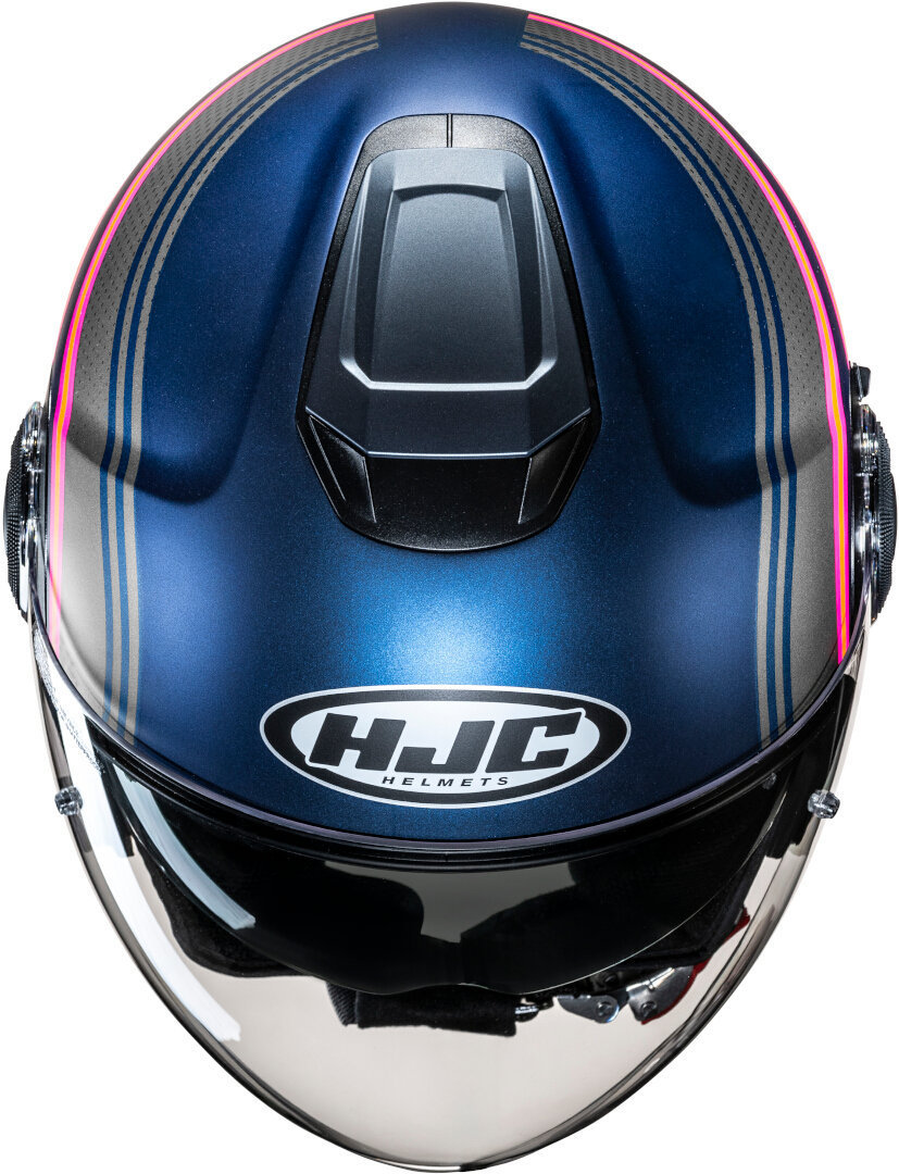 HJC i40N Linia Jet hjälm Blå/rosa S (55/56) Figur 3