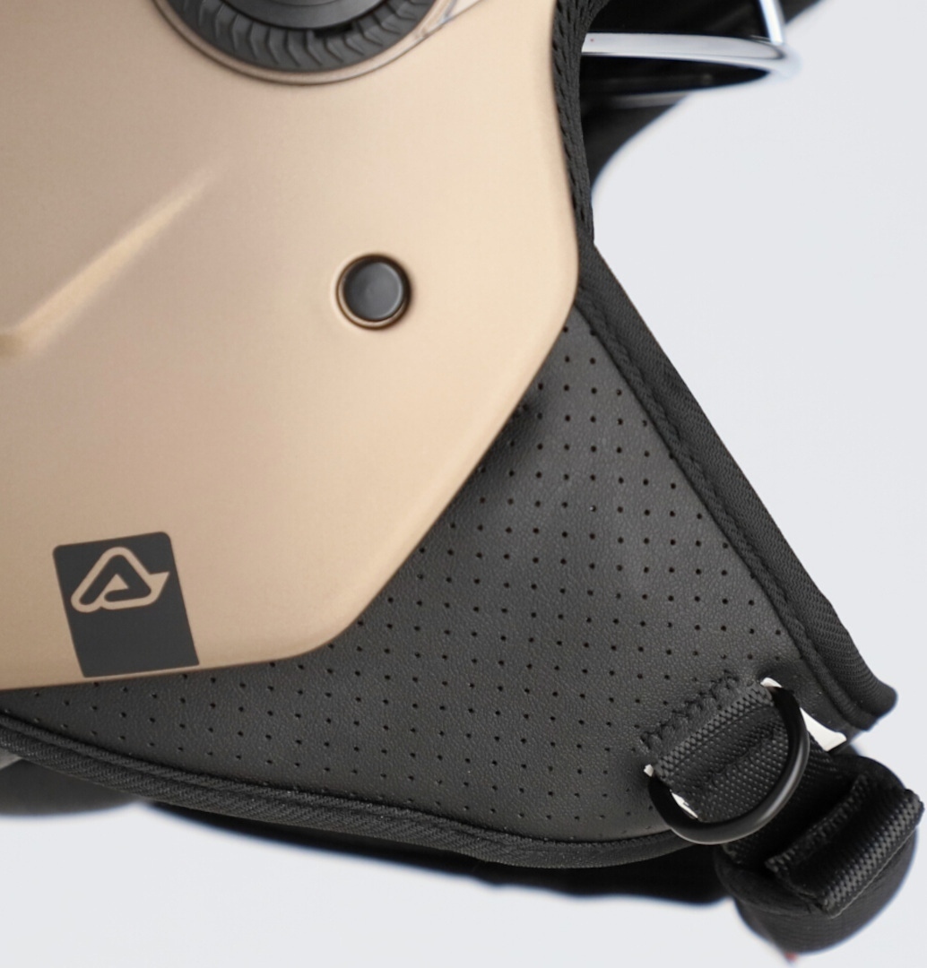 Acerbis Jet Brezza Metallic Cască cu reacție Maro mat XL (60/61) Figura 5
