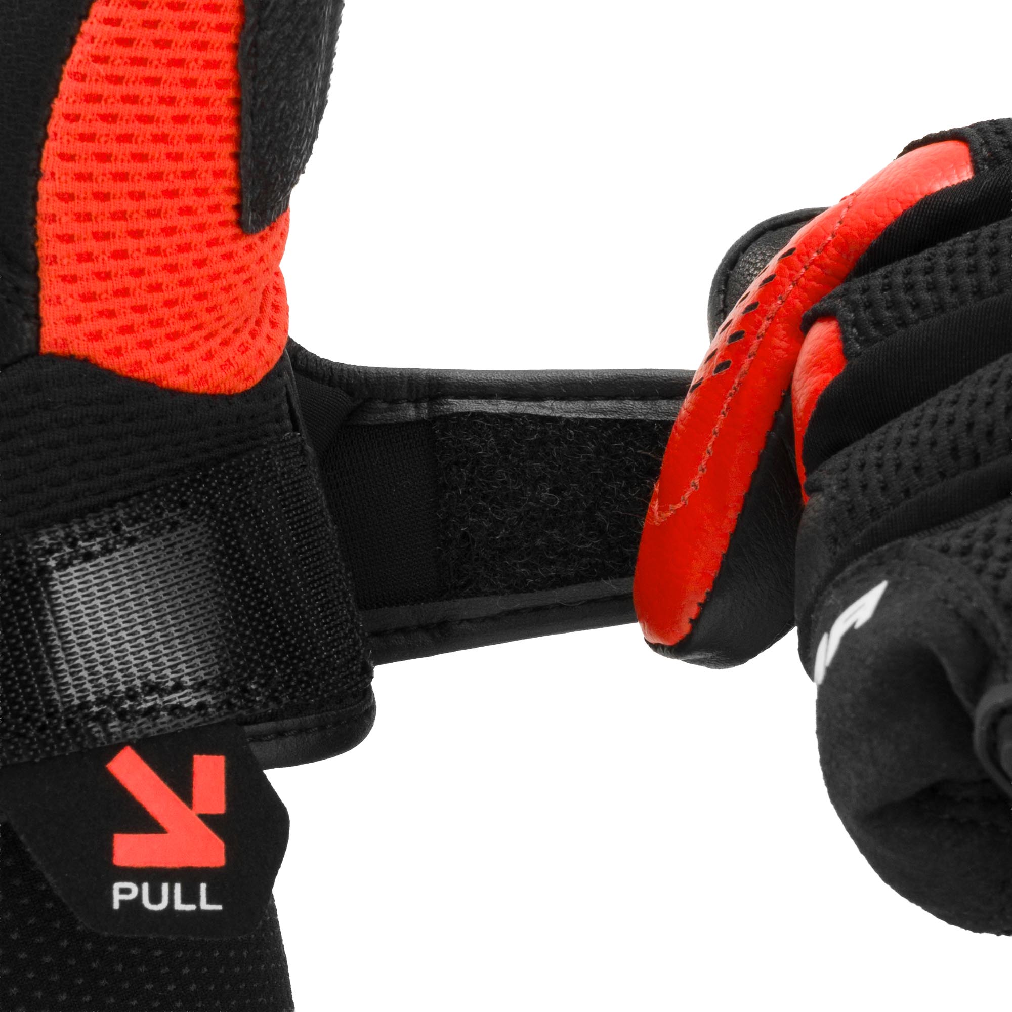 SHIMA Spark 3.0 Motorcykelhandsker sort/rød/fluo-mørkerød XL Figur 10