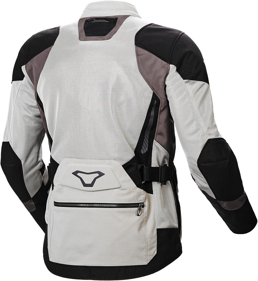 Macna Aerocon Motorcycle Textile Jacket grey XL Figure 2