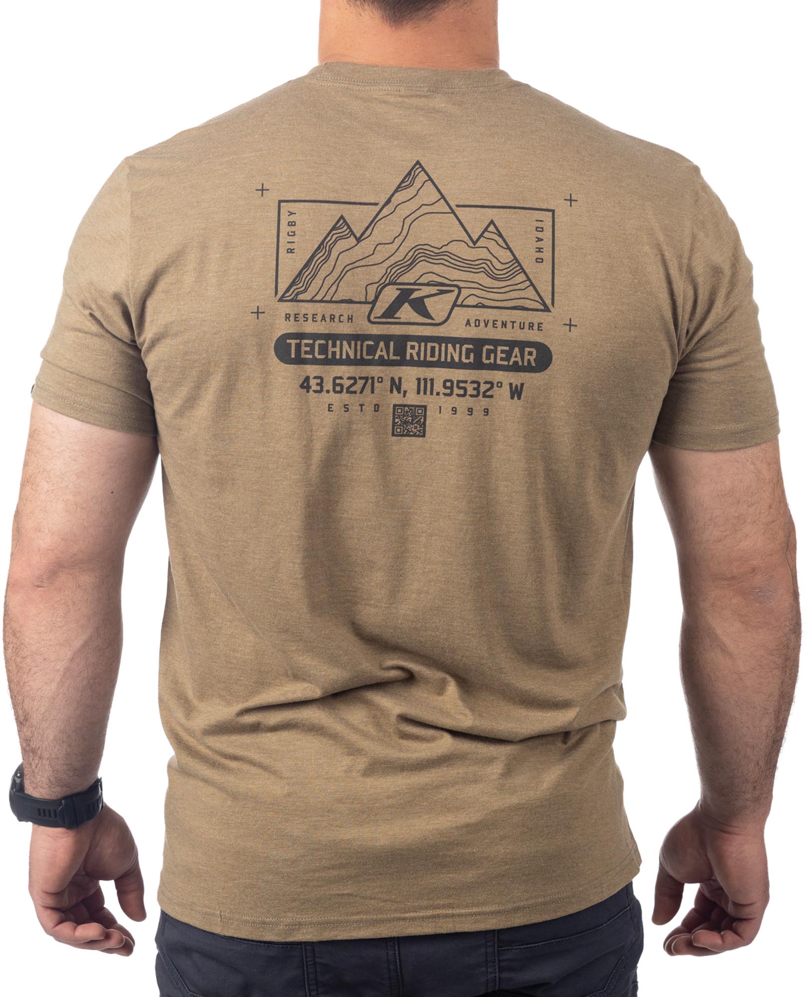 Klim Destination Tri-Blend T-paita ruskea XL Kuva 2