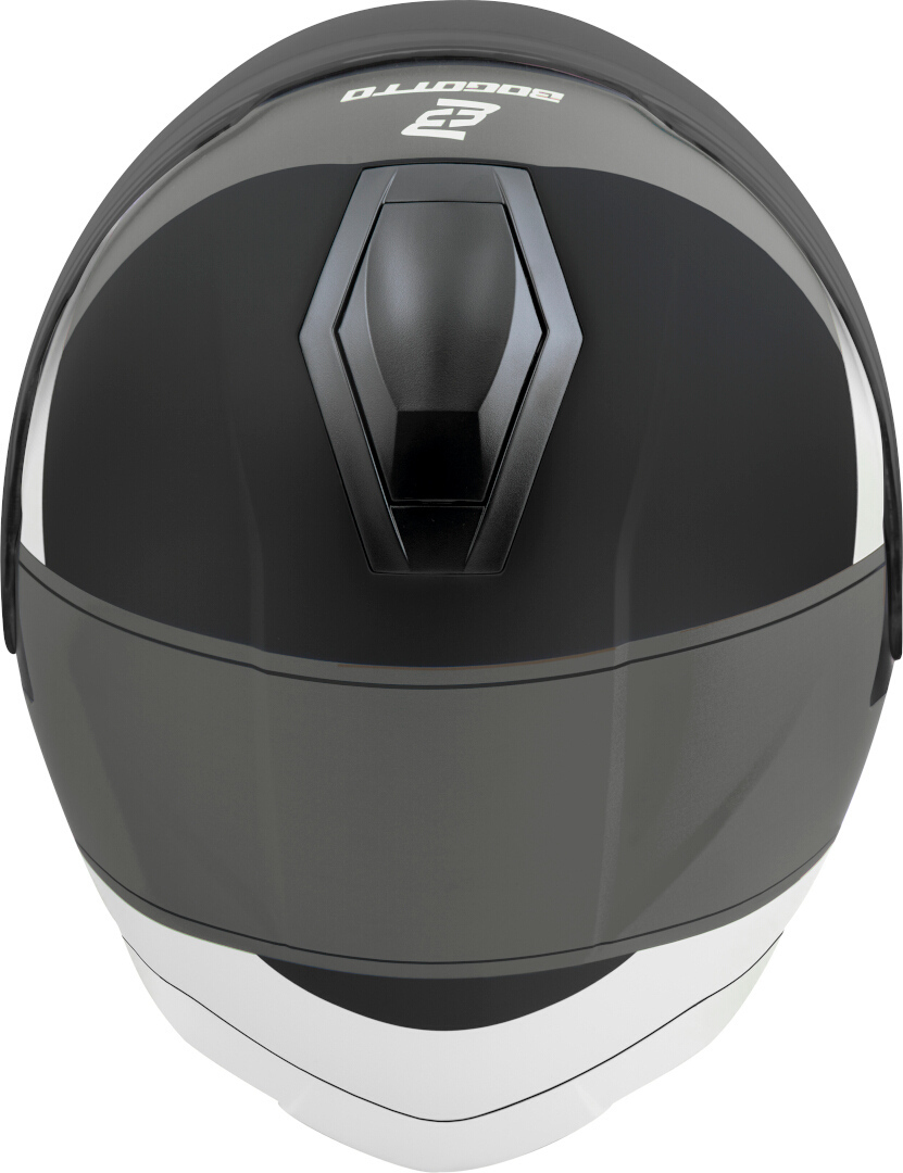 Bogotto H586 City-B Cască cu reacție Negru mat/gri/alb L Figura 3