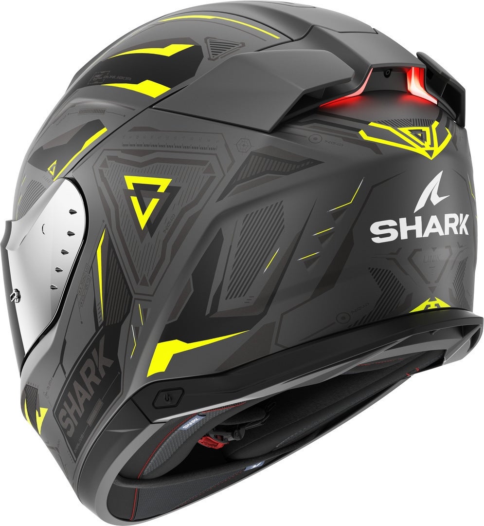 Shark Skwal i3 Linik Helm grau matt/gelb M (57/58) Abbildung 6