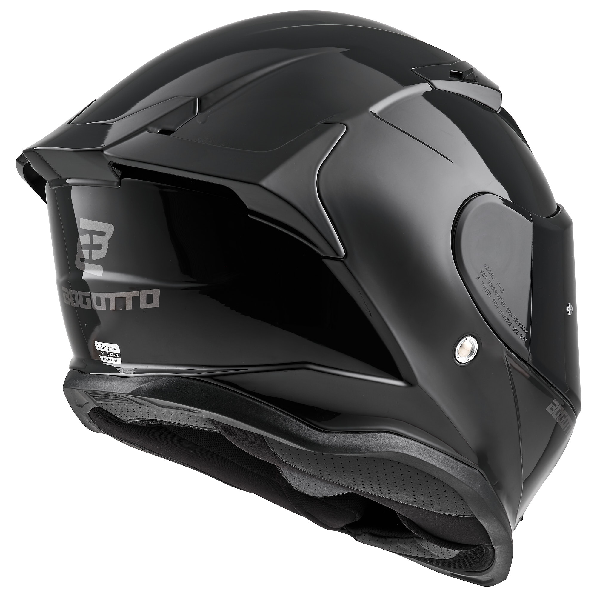 Bogotto H153 Helmet black L (59/60) Figure 4