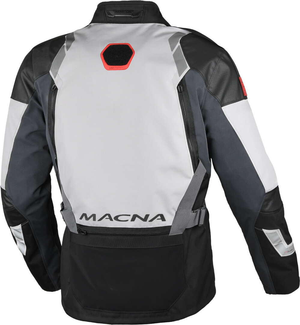Macna Touros Jachetă textilă impermeabilă pentru motociclete Negru/antracit/gri M Figura 4