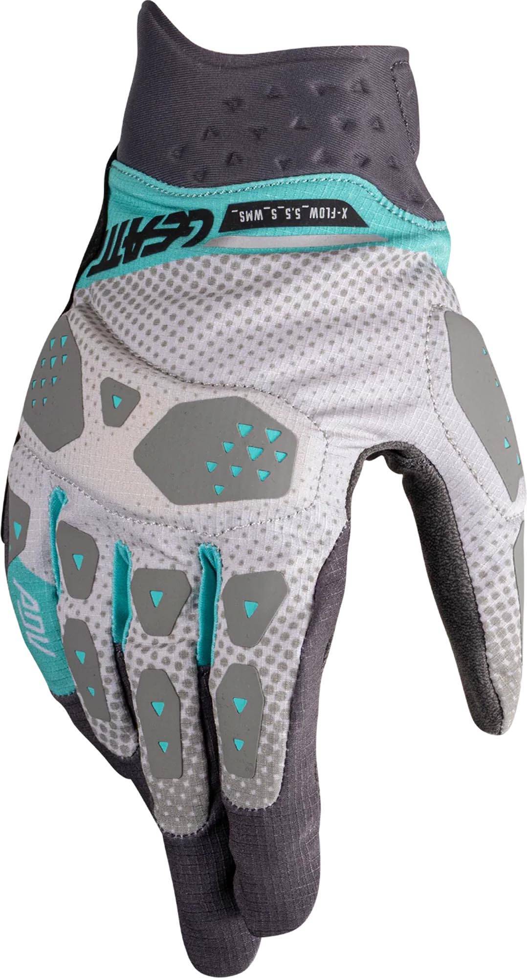 Leatt ADV 5.5 X-Flow Short Mănuși pentru motociclete pentru doamne Culorile oțelului M Figura 5