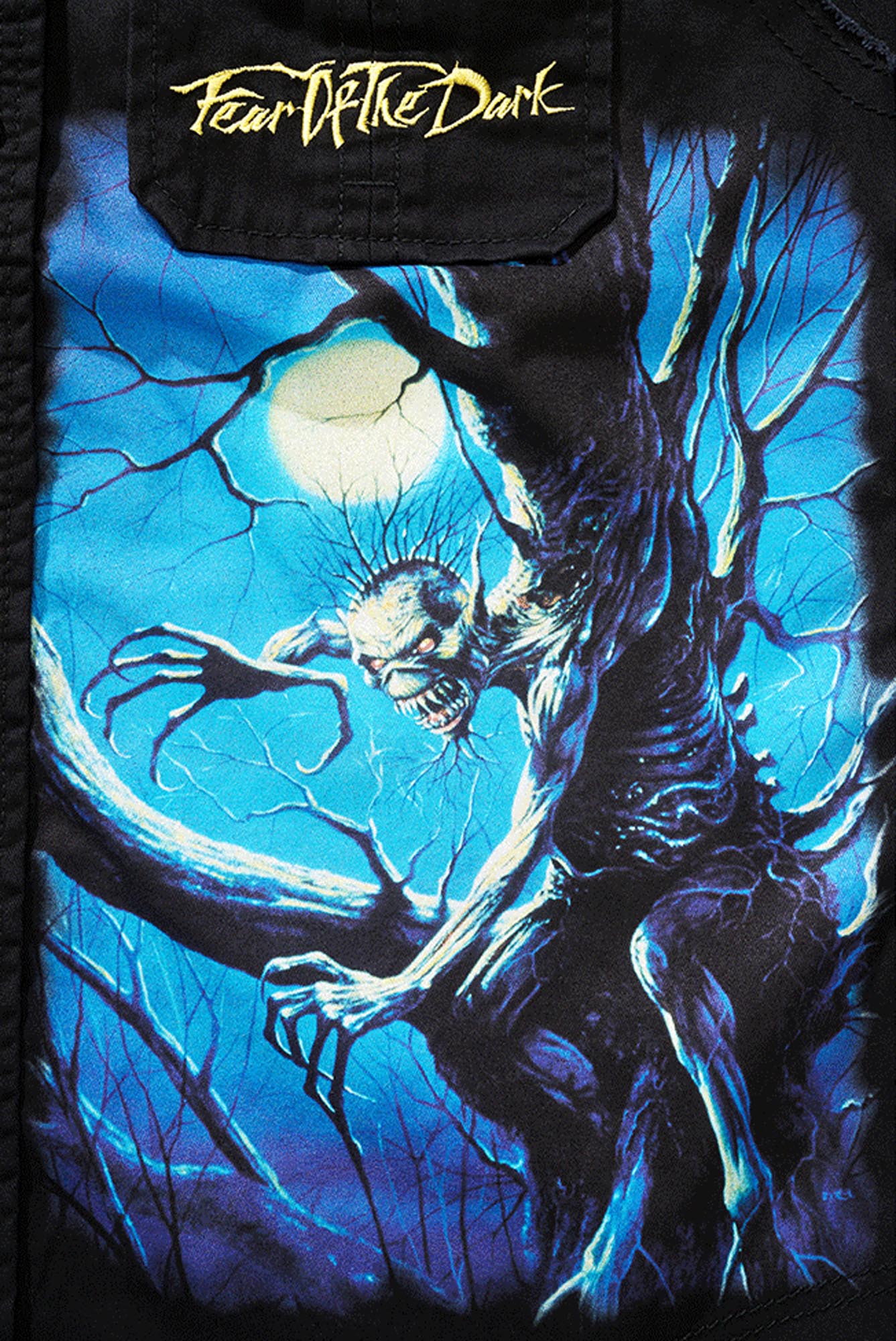 Brandit Iron Maiden Fear of the Dark Chemise sans manches S Figure 4