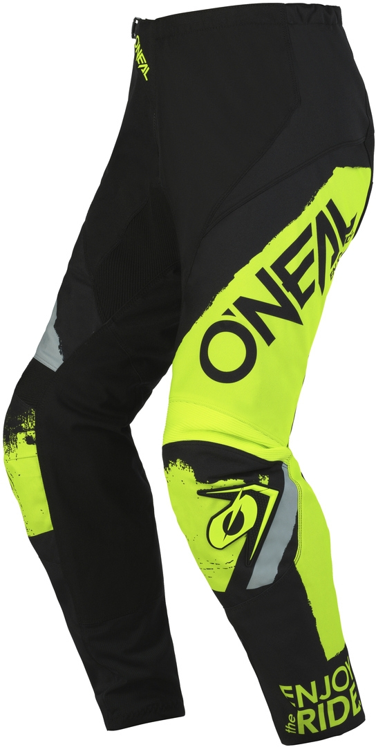 Oneal Element Shocker Motocross bukser sort/gul 40 Figur 1