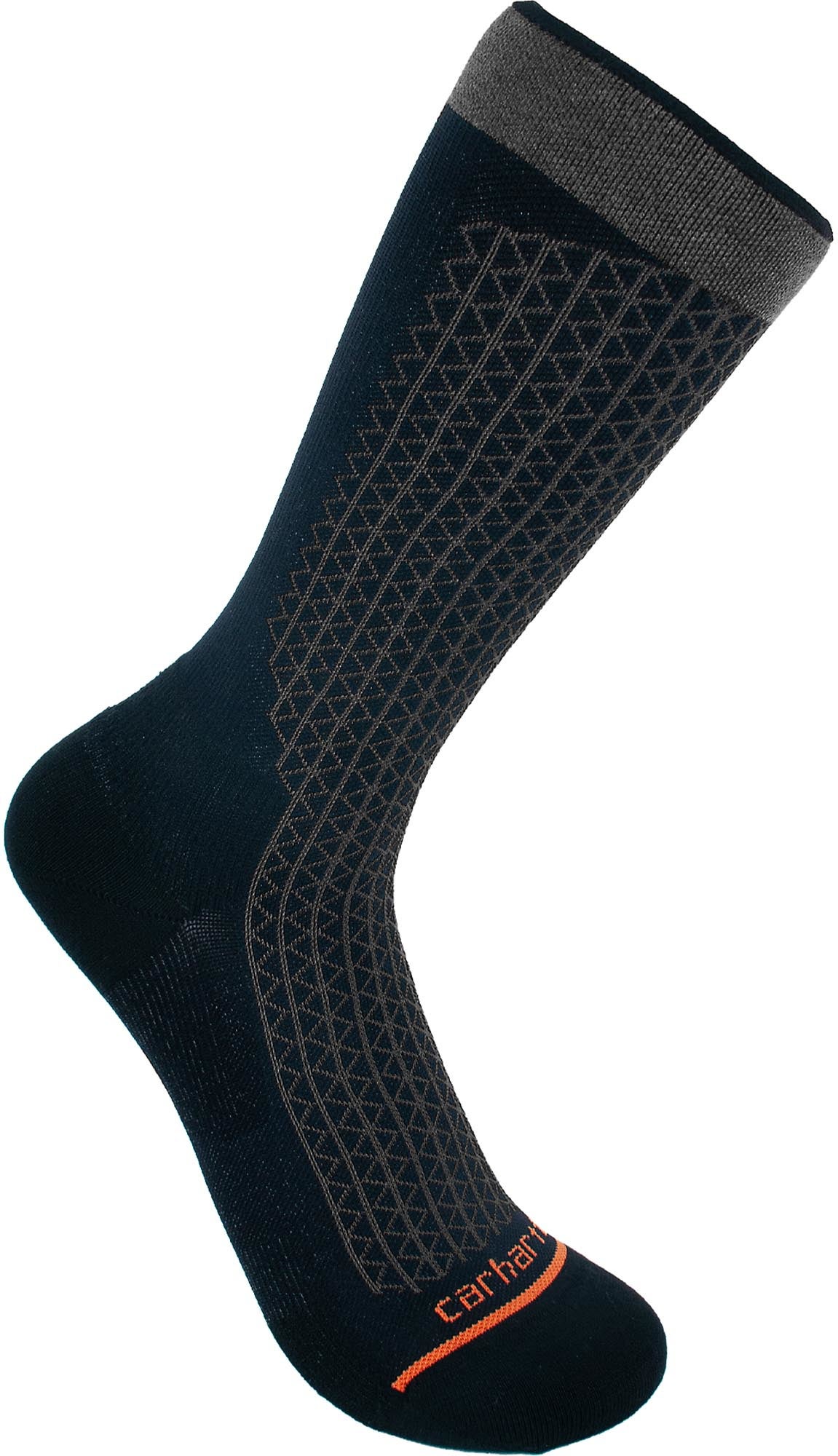 Carhartt Lightweight Durable Crew Chaussettes - pack de 2 noir M Figure 2