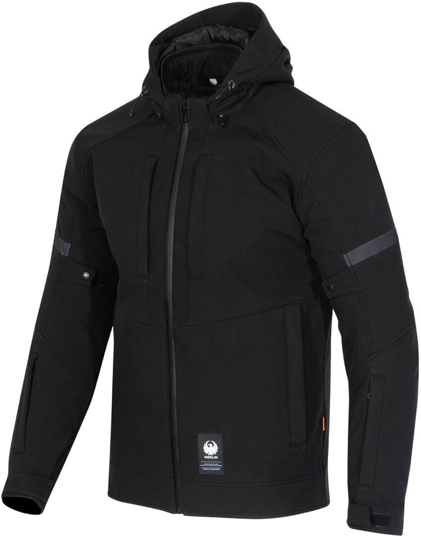 Merlin Flare D3O waterproof Motorcycle Textile Jacket black XXL Figure 1