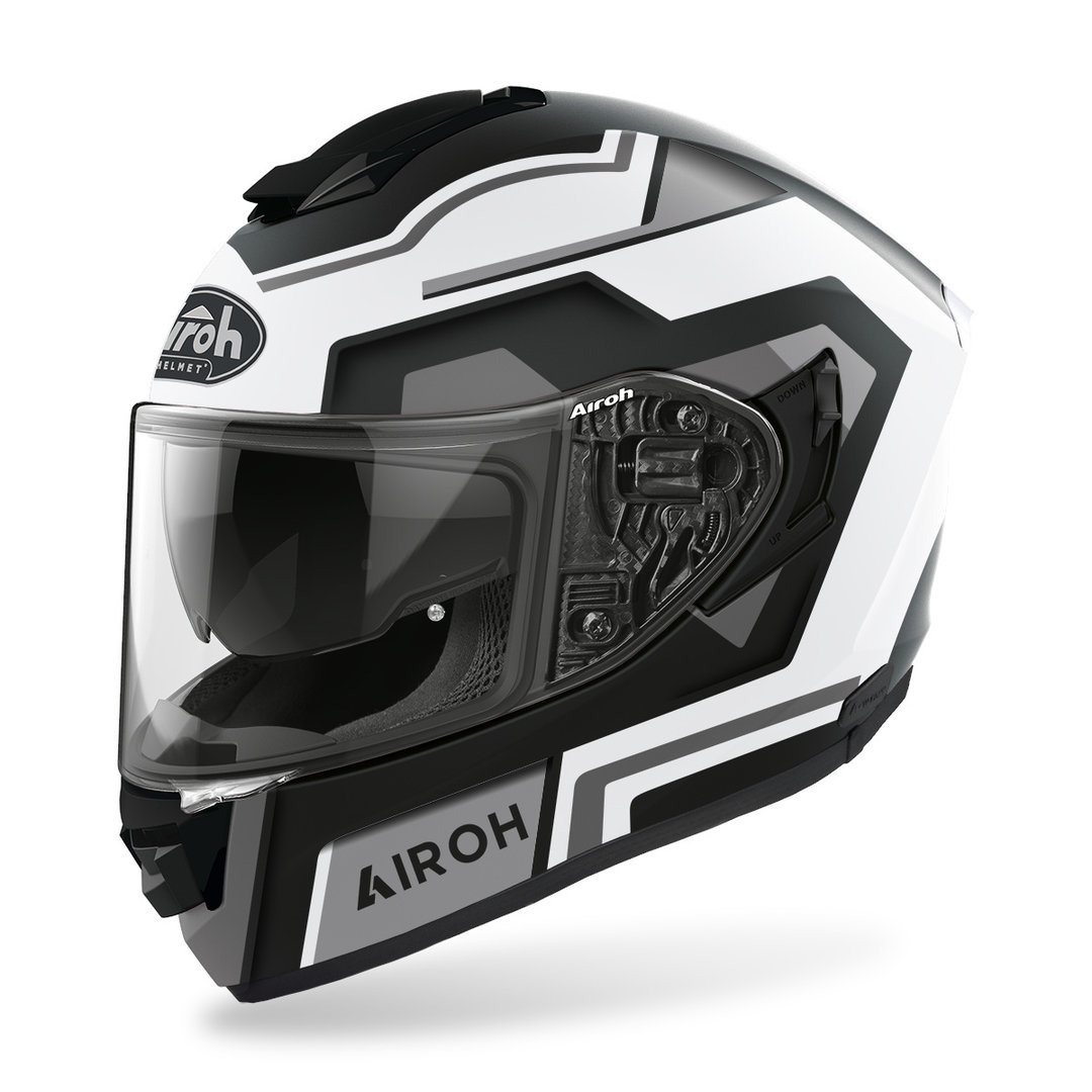 Airoh ST.501 Square Casco nero opaco/bianco M (57/58) Figura 1
