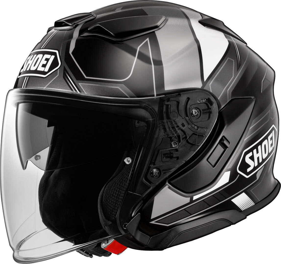 Shoei J-Cruise 3 Whizzy Cască cu reacție negru/gri/alb XS (53/54) Figura 1