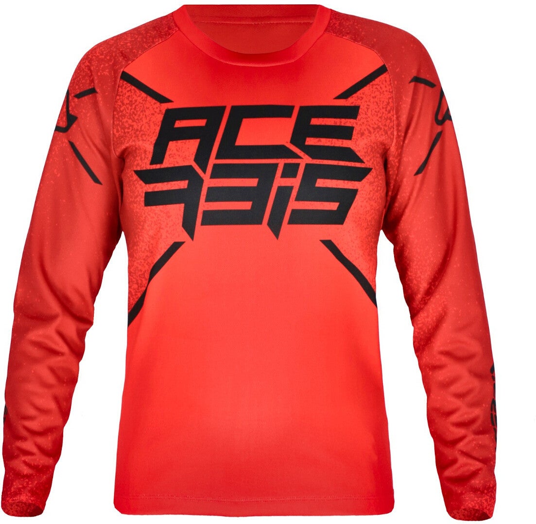 Acerbis MX J-Kid 5 Motocross trøje til børn rød/sort S Figur 5