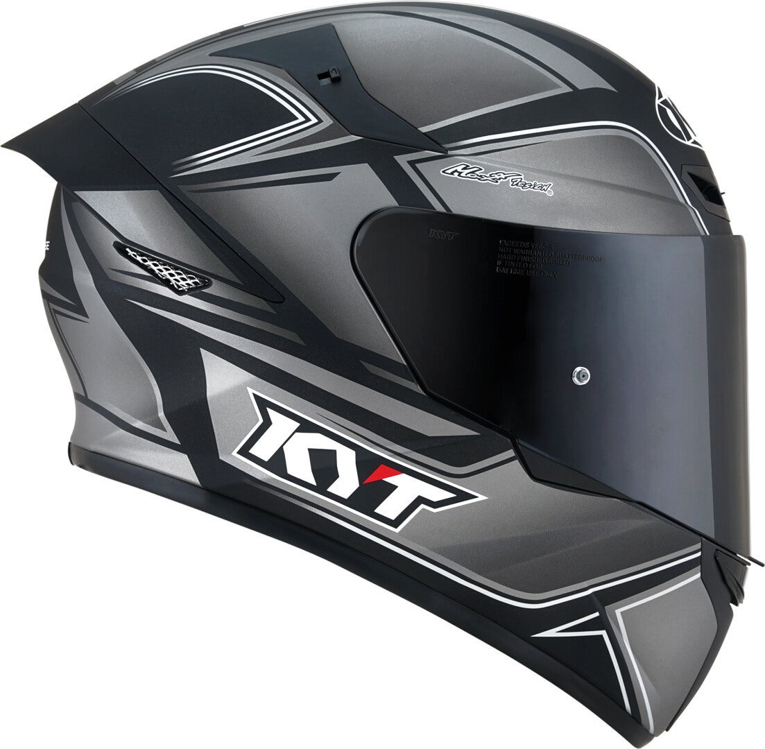 KYT TT Course Tourist Helmet grey/black M (57/58) Figure 7
