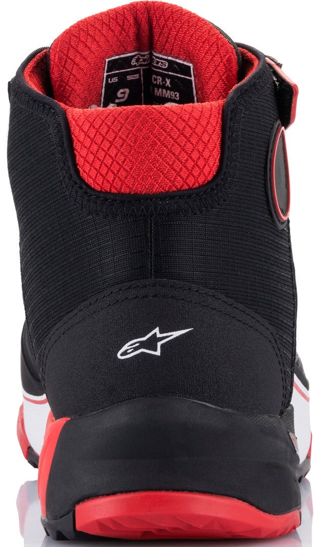 Alpinestars MM93 CR-X Drystar Motorcykel sko sort/rød/hvid 9,5 (42,5) Figur 4