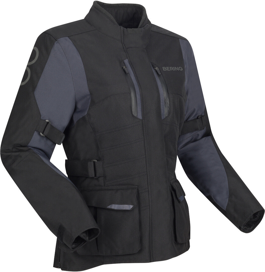 Bering Siberia imperméable dames moto textile veste noir/gris 46 Figure 1
