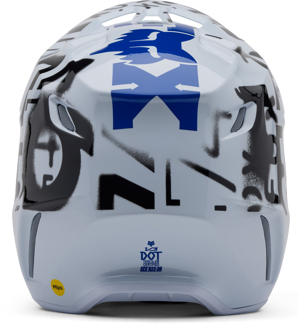 FOX V3 Seventy4 MIPS Motocross Helmet white M (57/58) Figure 3